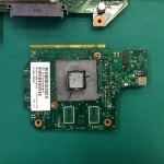 TOSHIBA Qosmio F40/86FBL グラフィックカードリフローはんだ付け修理（港区）