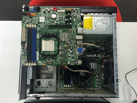 HP(Hewlett-Packard) HPE-560jp マザーボード交換修理(新宿区