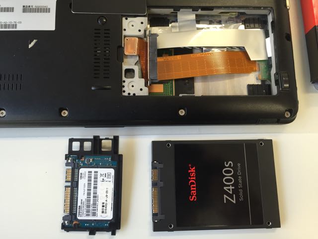 FUJITSU SH76/G SSDアップグレード換装 | パソコン修理・データ復旧 PC 