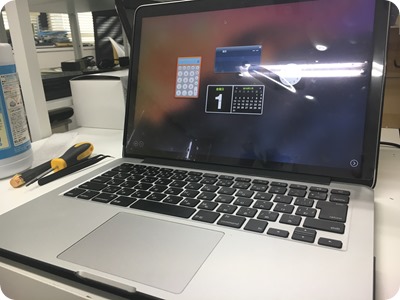 MacBook Pro Retina 13インチ 2015 液晶交換