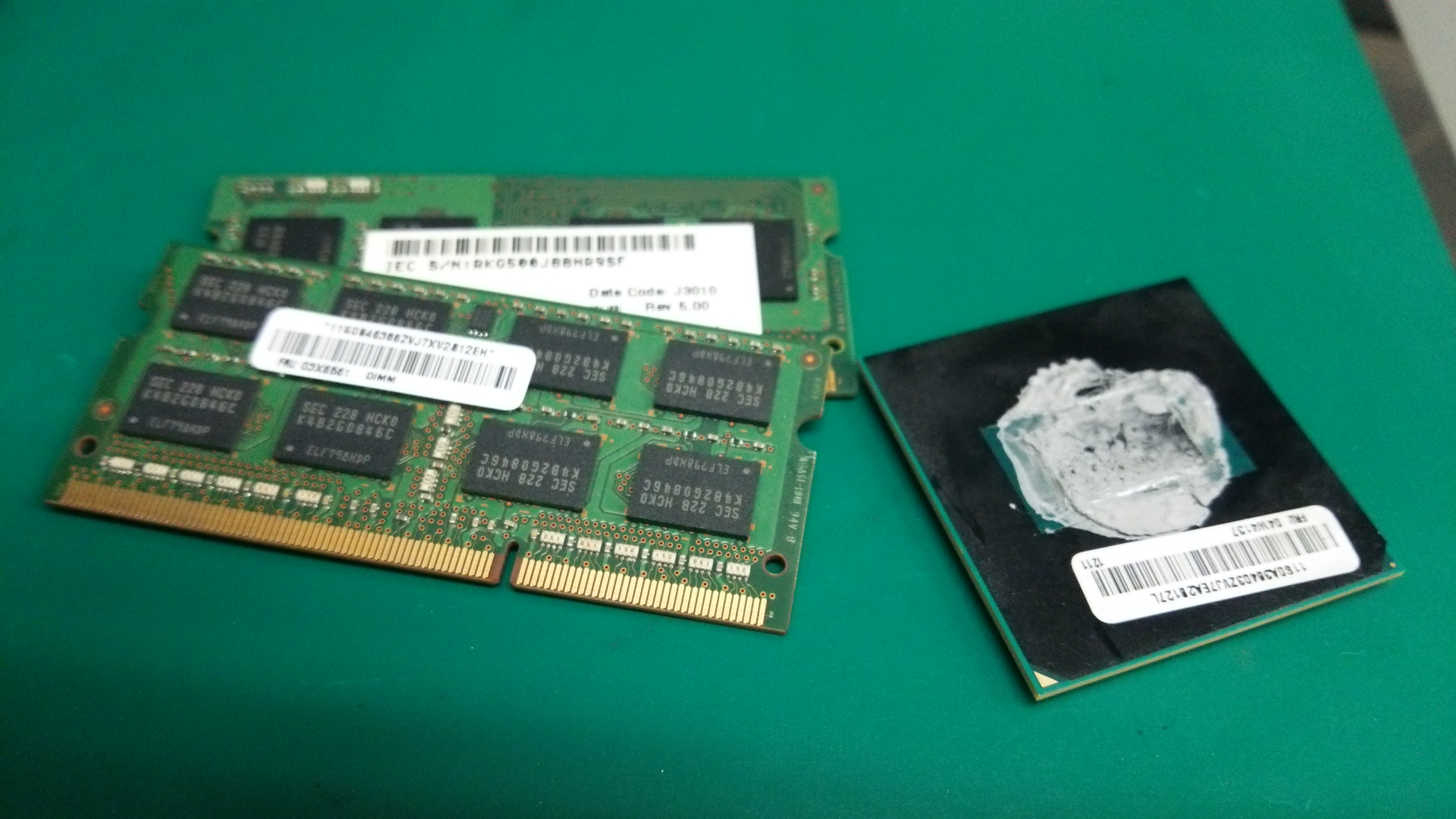 Lenovo Thinkpad T450 メモリ+CPU交換 | パソコン修理・データ復旧 PC Fixs