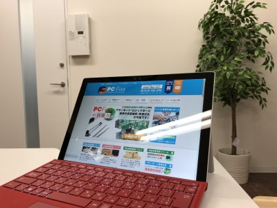 修理後のSurface Pro 4 