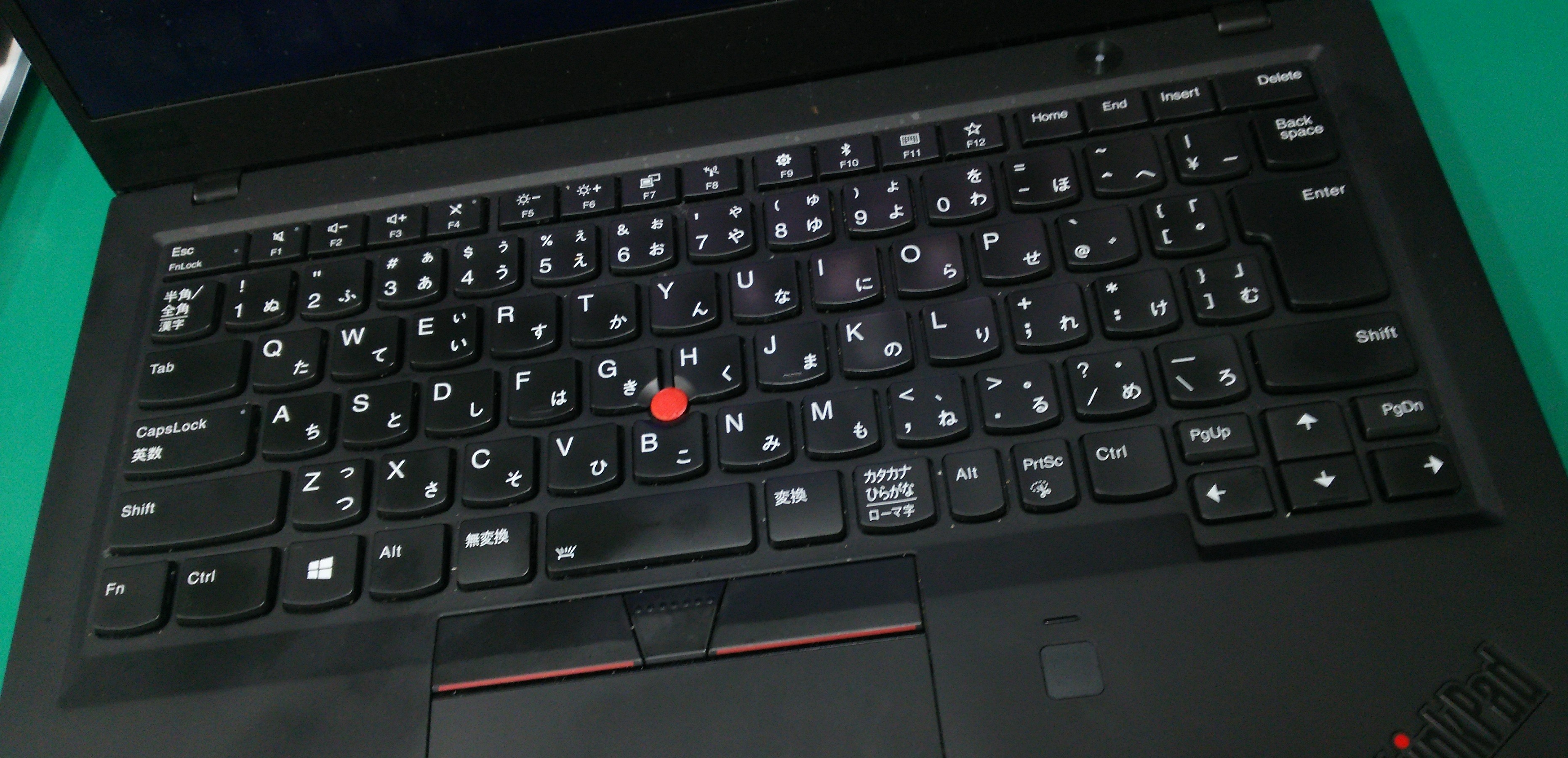 Lenovo Thinkpad X1Carbon 2018（第6世代） 日本語 → 英字キーボード