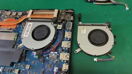 MSIファン交換(2)