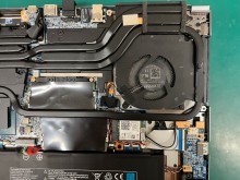 GALLERIA raytrek ファンから異音が出る